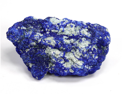 Азурит, необработанный "дикий" образец, Россия, Челябинская обл., Михеевское  месторождение (35*20*16 мм, 13 г) №28306