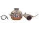 Айламбик с колонной на клампах. Португалия CopperCrafts арт.1017