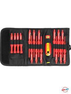 Набор диэлектрических отверток с переставными стержнями Kraftool PROFI X-Drive 220092-H18