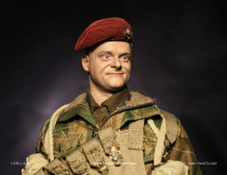 Эмоциональная мужская голова (скульпт) 1/6 - Male Head Sculpt with Expression (FP-H-001) - Facepool