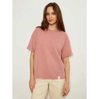 ЖЕНСКАЯ ФУТБОЛКА РОЗОВАЯ "ВОЗДУШНАЯ"