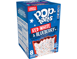 Pop Tarts with Red White & Blueberry 384 гр (8 шт)