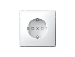 Systeme Electric ArtGallery Лотос Розетка с заземлением со шторками, 16А, механизм GAL001345