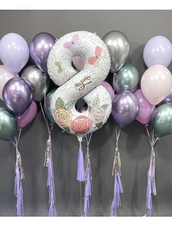 Сет "Цветочный" (26 шариков)