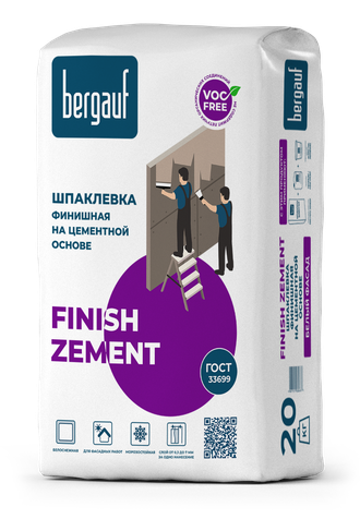 Штукатурка Bergauf Bau Putz Zement, 4кг