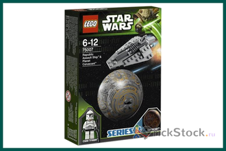 Lego Star Wars 75007 Republic Assault Ship Planet Coruscant 2013