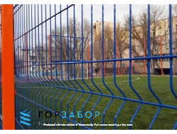 3D забор из прутка 4мм в порошковом покрытии от производителя