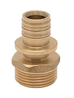 Переходник прямой с наружной резьбой прессового типа R1/2" x 16