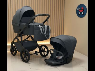 Детская коляска 2 в 1 Sweet Baby Dolce Dark Grey