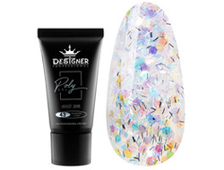 ПОЛИГЕЛЬ ДЛЯ НОГТЕЙ DESIGNER (diamond lvory N 43) 30мл.-------- POLIGEL PENTRU UNGHII 30ml