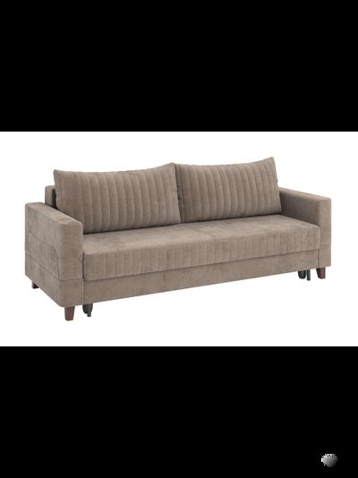 ЕвроМагнат Ф / диван - кровать (велюр тенерифе хумус)