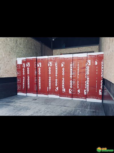 Утеплитель ROCKWOOL ФАСАД БАТТС ОПТИМА 1000х600х100 мм (3 шт; 0,18 куб.м.)