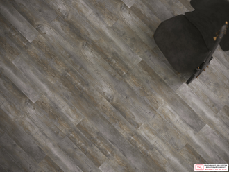 Кварцвиниловая плитка Fine Floor Wood Дуб Этна FF-1518 в интерьере