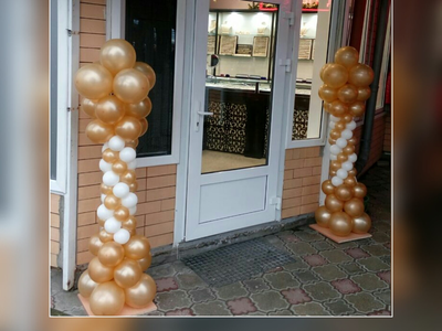 Колонна из шаров