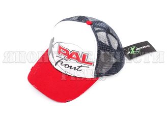 Бейсболка PAL Trout Cap PTC-1701 Red Beak / Gray Mesh