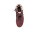 Ботинки "Лель"натуральный гидрофобный нубук, виноградный, подклад-натуральный мех, арт:5-1361,размеры: