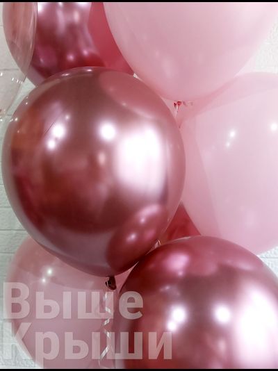 Сет "Роза" (11 шариков)