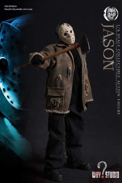Джейсон Вурхиз (серия  "Пятница, 13-е") - Коллекционная фигурка 1/6 Jason action figure (WS018) - WHY STUDIO