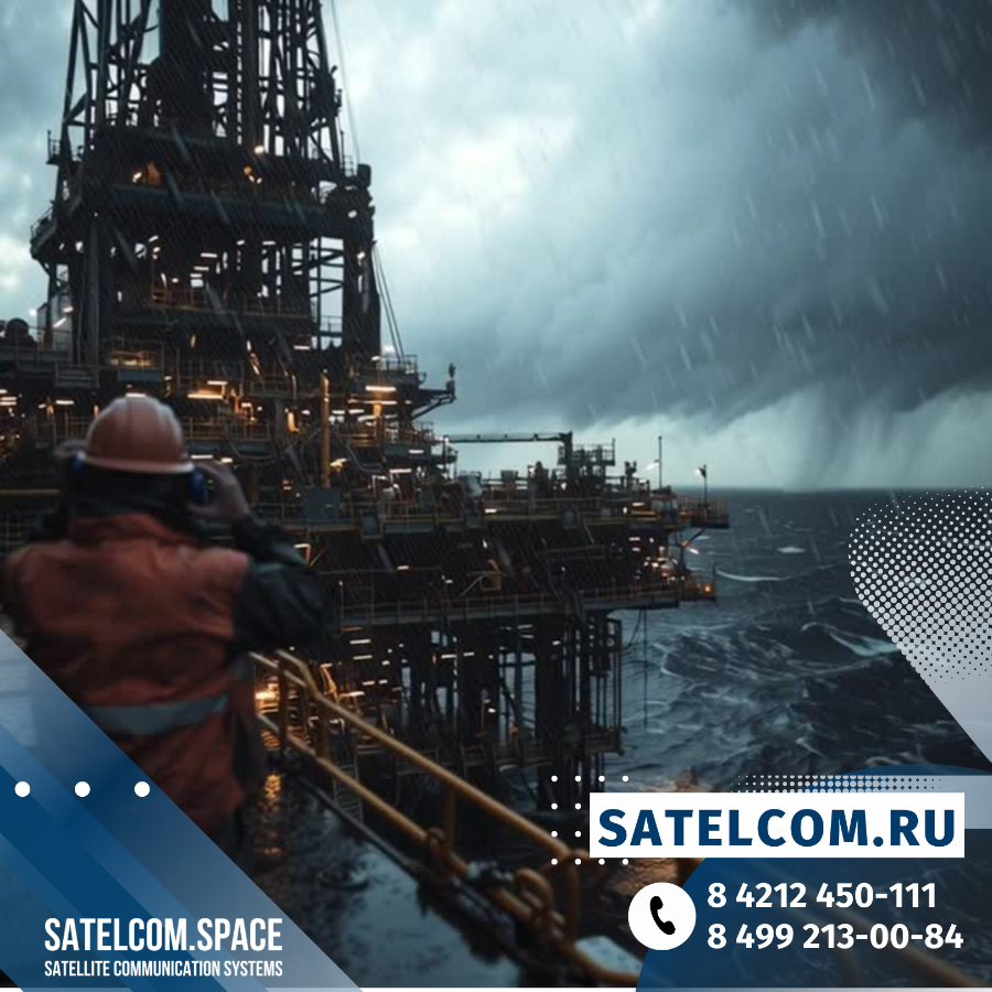 спутниковый телефон для работников нефтедобывающей отрасли