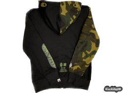 Толстовка Bape Full Zip Camo Green (S, M, L, XL, 2XL)