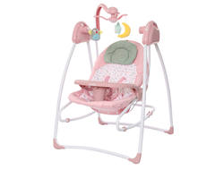 Колыбель-качели Carrello Grazia Bow Pink