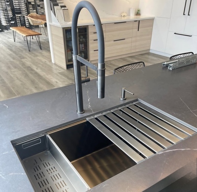 Смеситель Kantera Cignus Chef-19 KTR019-BP PearlArc Technology