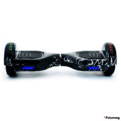 Гироскутер Smart Balance Wheel 6.5 дюймов Черная молния Максимальная комплектация