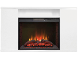 Электрокамин Brooklyn WT с очагом Sparta 25.5 LED