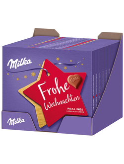 Конфеты Milka Pralines Hazelnut Cream 110G в коробке