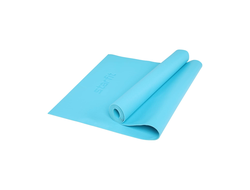 Коврик для йоги STARFIT FM-103, PVC HD, 173 x 61 x 0,4 см, голубой
