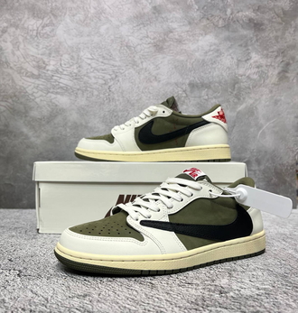 Nike Air Jordan 1 Retro Low OG Travis Scott Olive