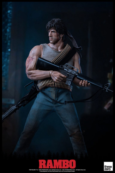 Джон Рэмбо (Сильвестр Сталлоне) - КОЛЛЕКЦИОННАЯ ФИГУРКА 1/6 John Rambo (3Z02880W0) - threezero