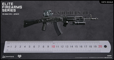 Автомат АК-74М 1/6 AK74M SET VDV ASSAULT RIFLE (EF010) - DAMTOYS
