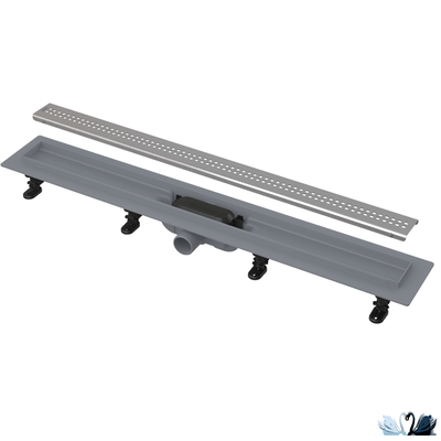 Лоток для душа Alcadrain APZ9-850 Simple желоб в комплекте с решеткой