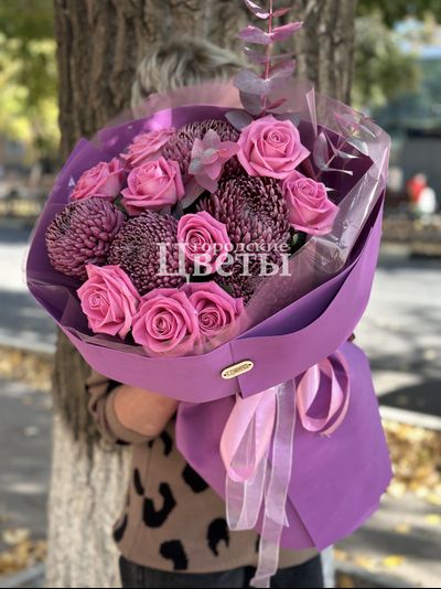 Букет &quot;Розовый парфе&quot;