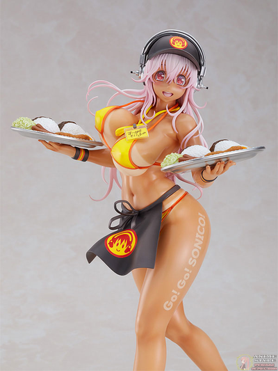 Фигурка 1/6 Сонико (Super Sonico Bikini Waitress Ver.)