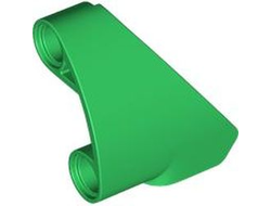 Technic, Panel Curved # 9 3 x 3 Tapered Left, Green (2395 / 6408169)