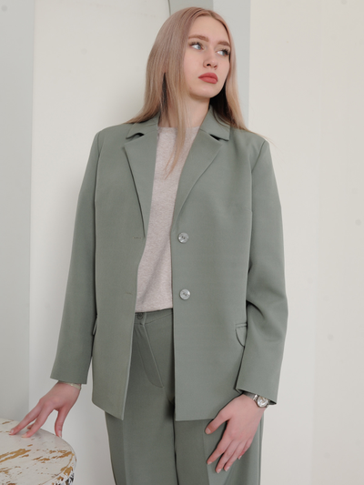 Брюки 662-03223 шалфей