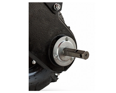 Мотоблок бензиновый Рысь МБР 7-10 ПРО, колеса 19*7*8