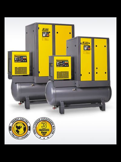 ВИНТОВЫЕ КОМПРЕССОРЫ СЕРИИ AIRSTATION Производительностью до 3,6 м3/мин cо встроенным осушителем (А-1808 - АR-2210-500)