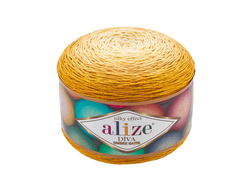 Alize Diva Ombre Batik (Ализе Дива Омбре Батик) Состав: 100 % микрофибра акрил Вес: 250 гр Метраж: 850 м. цвет  7358
