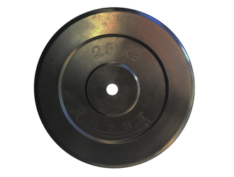 Диск обрезиненный Антат, диаметр 26 мм, вес 1,25 - 25 кг