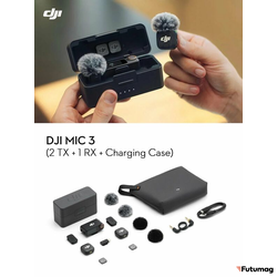 Микрофон DJI Mic 3 2 TX + 1 RX + Charging Case