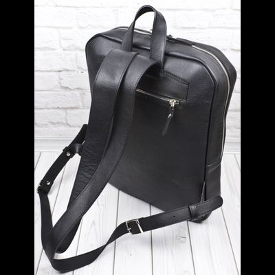 Кожаный рюкзак Lanciano Premium black (арт. 3066-51)