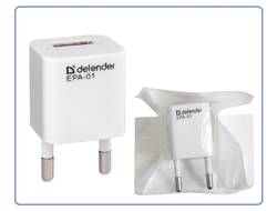 Блок питания 1 порт USB, 5V/1А (пакет)