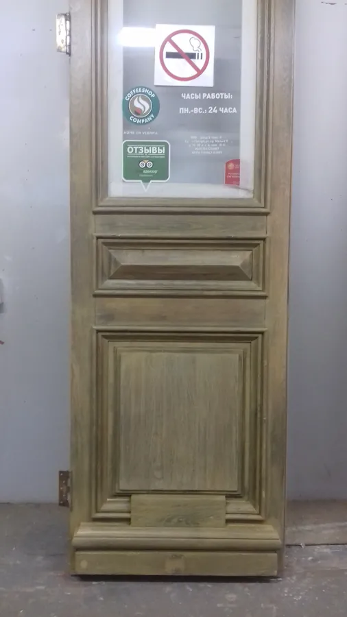 Дверь после реставрации (полотно 1)