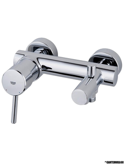 Смеситель Grohe 32211001 CONCETTO для ванны с короткий излив без аксессуаров