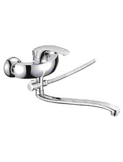 Смеситель для ванной D140401 шар. 40мм, дл. нос (латунь) 140401