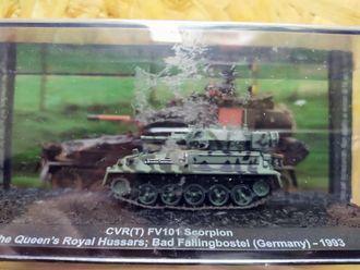 CVR (T) FV101 Scorpion (The Queen&#039;s Royal Hussars; Bad Fallingbostel) Germany - 1993