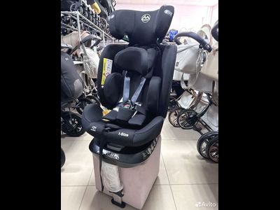 Автокресло Luxmom 290 (Isofix, 0-36 кг, 0-12 лет) Черный